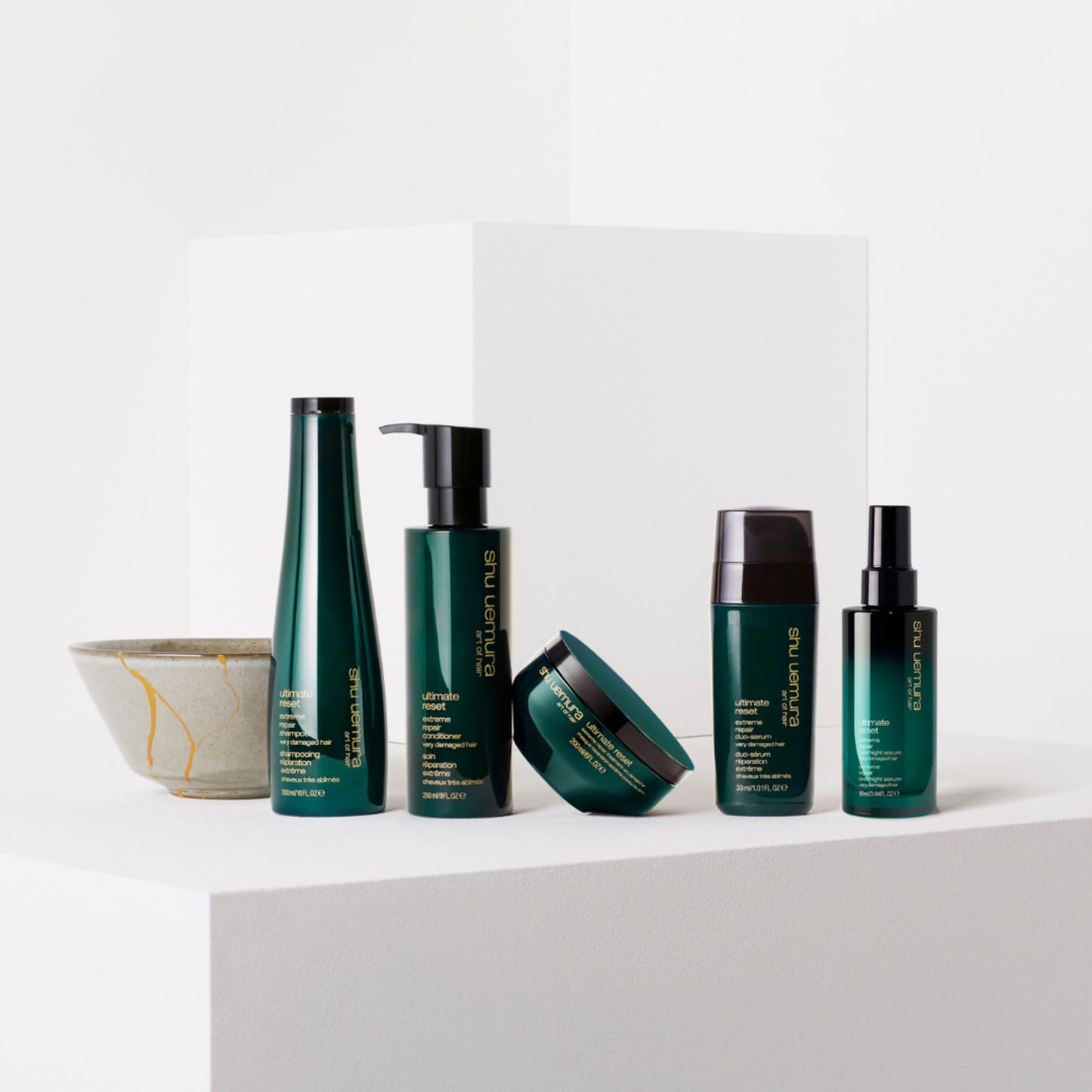 Shu Uemura Ultimate Reset Duo Serum For Damaged Hair, 1.01 OZ NEW without a BOX