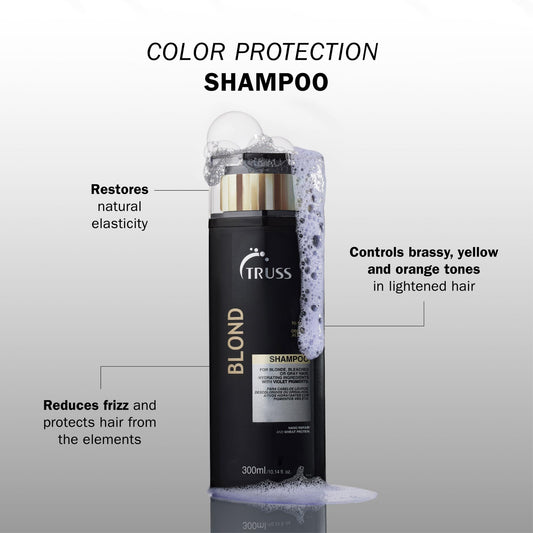 TRUSS Purple Shampoo & Toner for Blonde Hair 10.14 Fl OZ