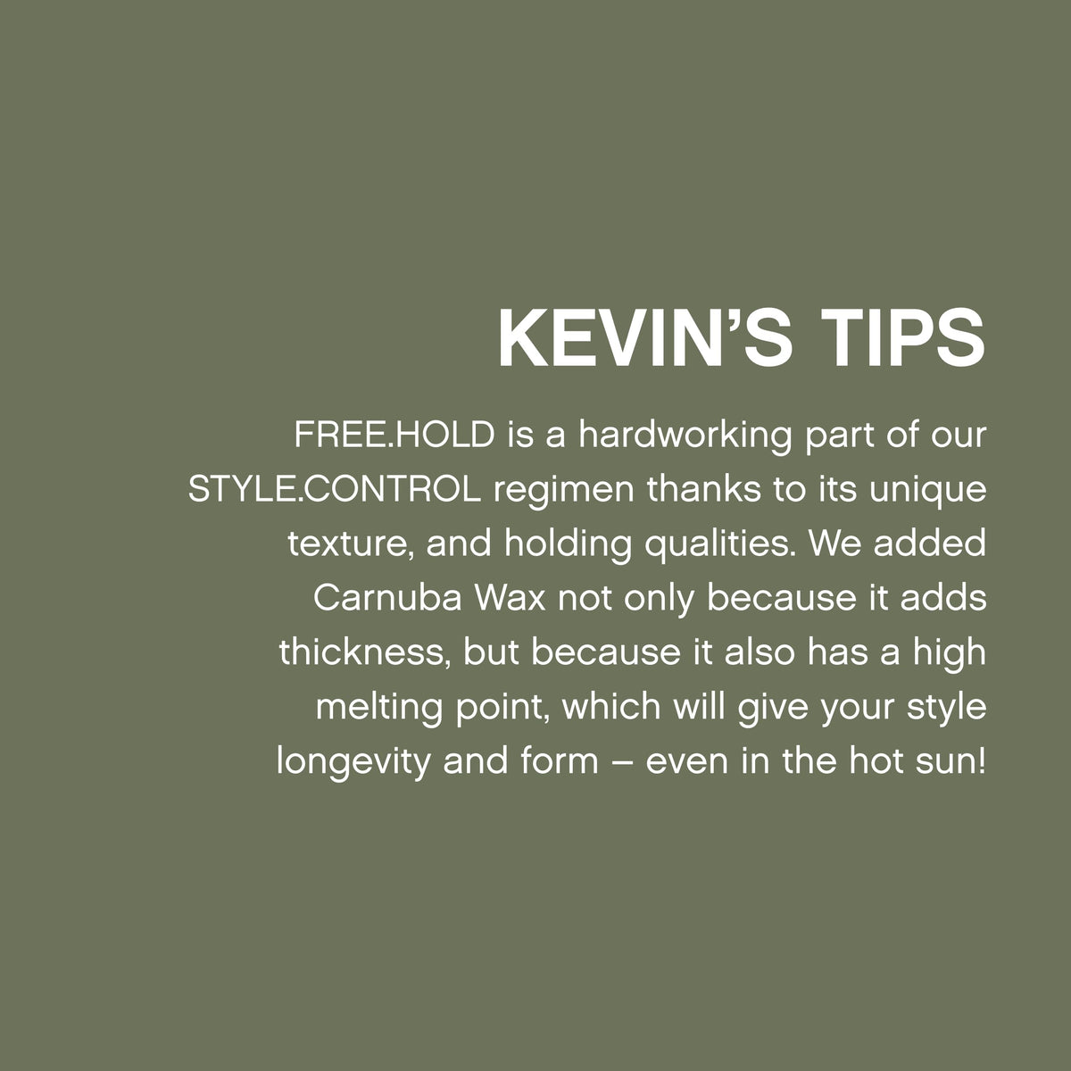 Kevin Murphy Free Hold Cream, 3.4 Ounce