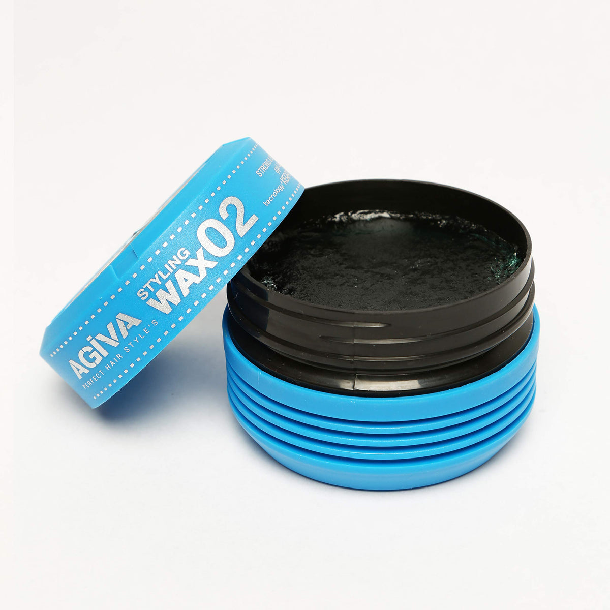 Agiva Hair Styling Crystal Wax 02 Strong Hold Wet Look Plus Keratin 6oz