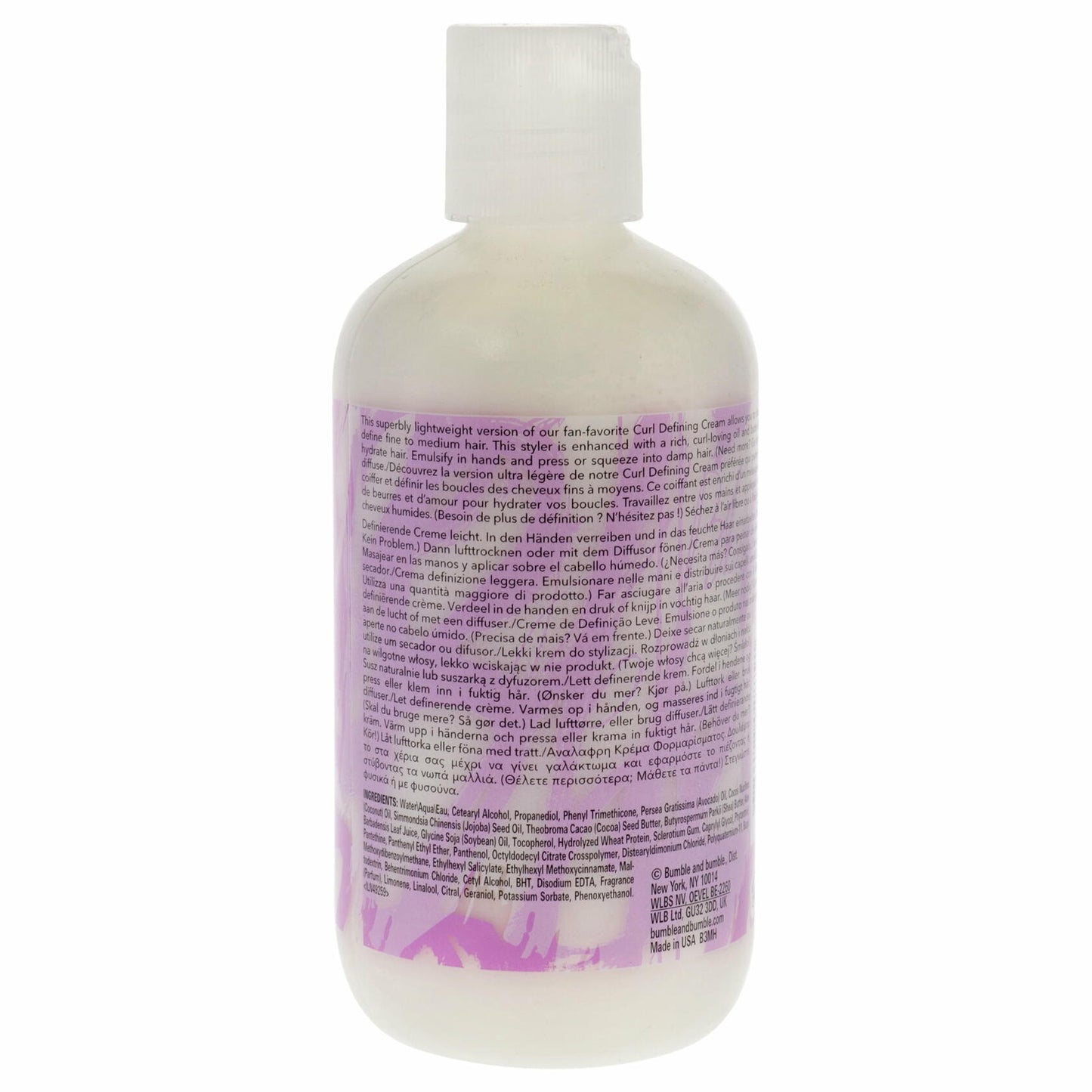 Bumble and Bumble Curl Light Defining Creme, For Fine to Medium Hair - 8.5 oz