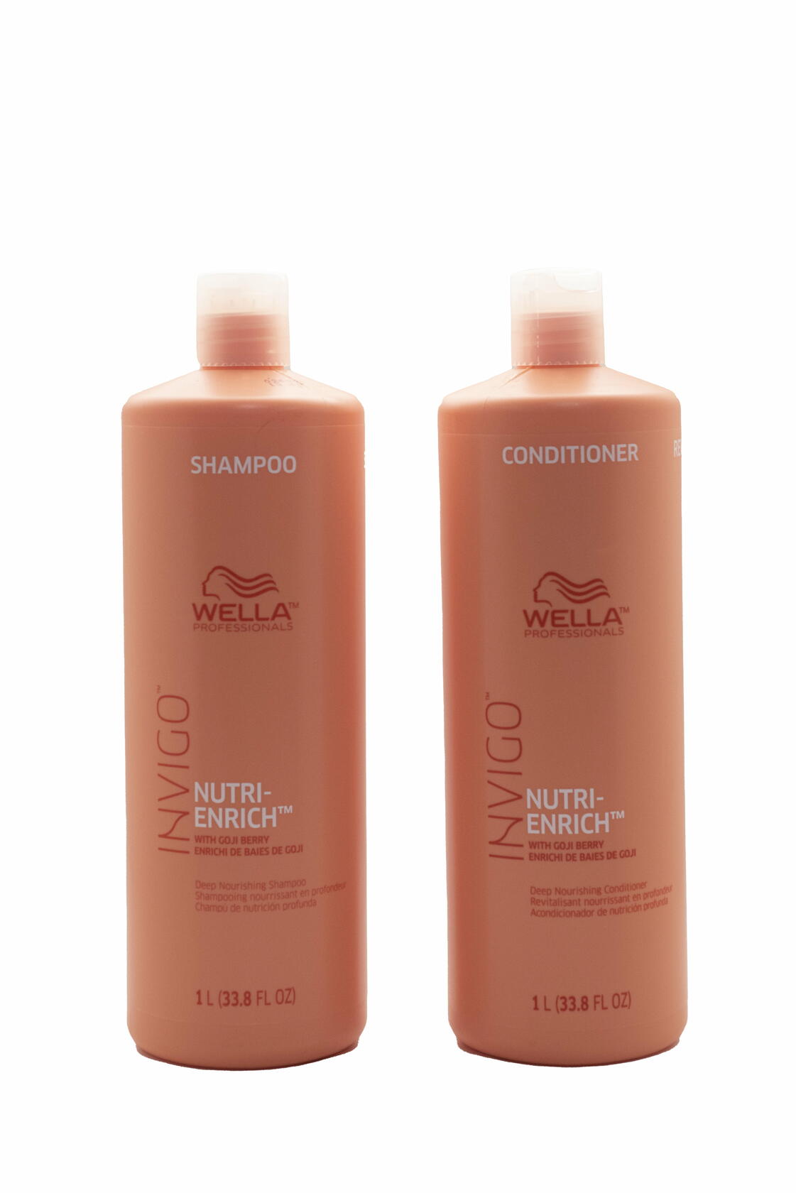 Wella Invigo Nutri-Enrich Deep Nourishing Shampoo and Conditioner Duo 33.8 oz
