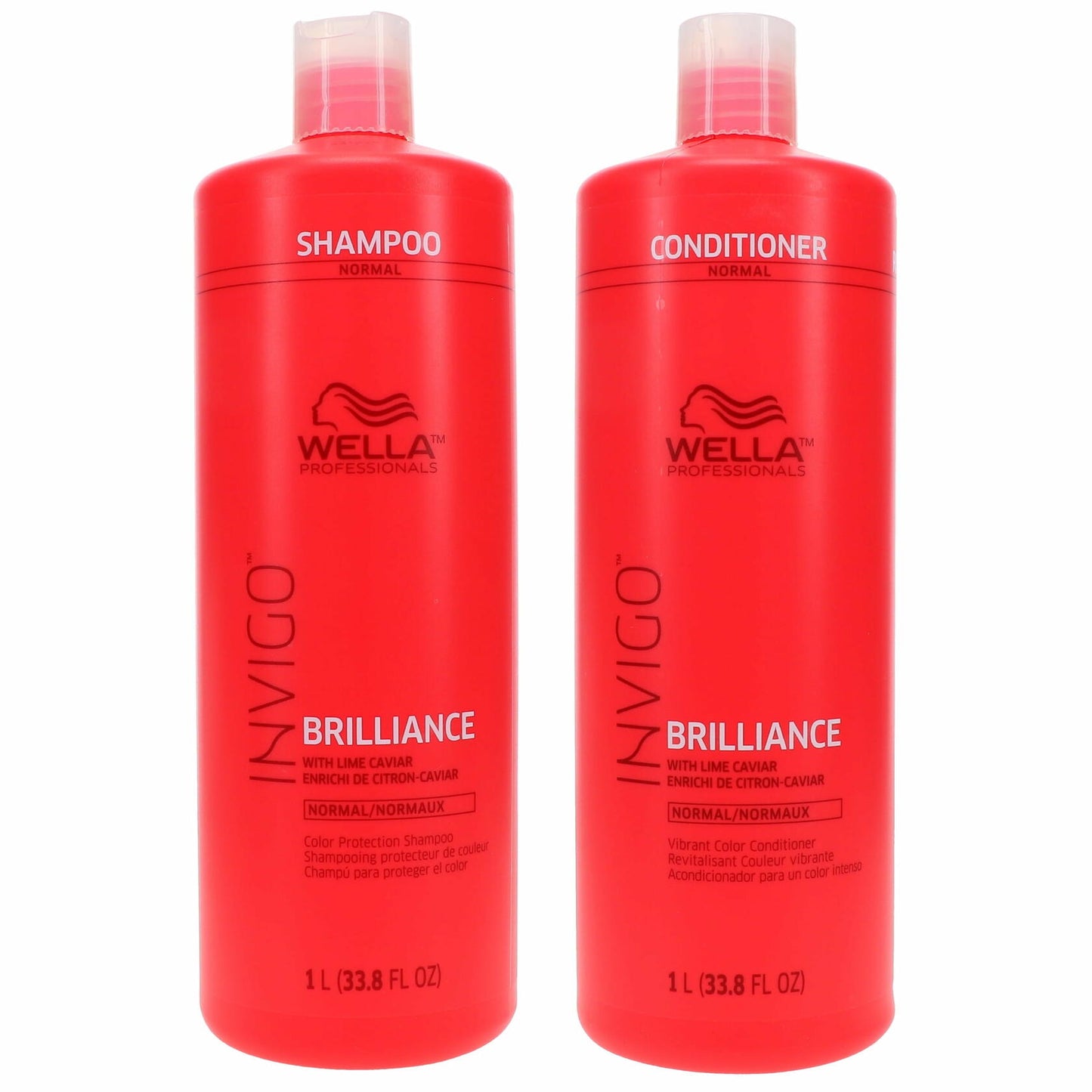 Wella Invigo Brilliance Normal Shampoo 33.8 oz & Invigo Brilliance Normal