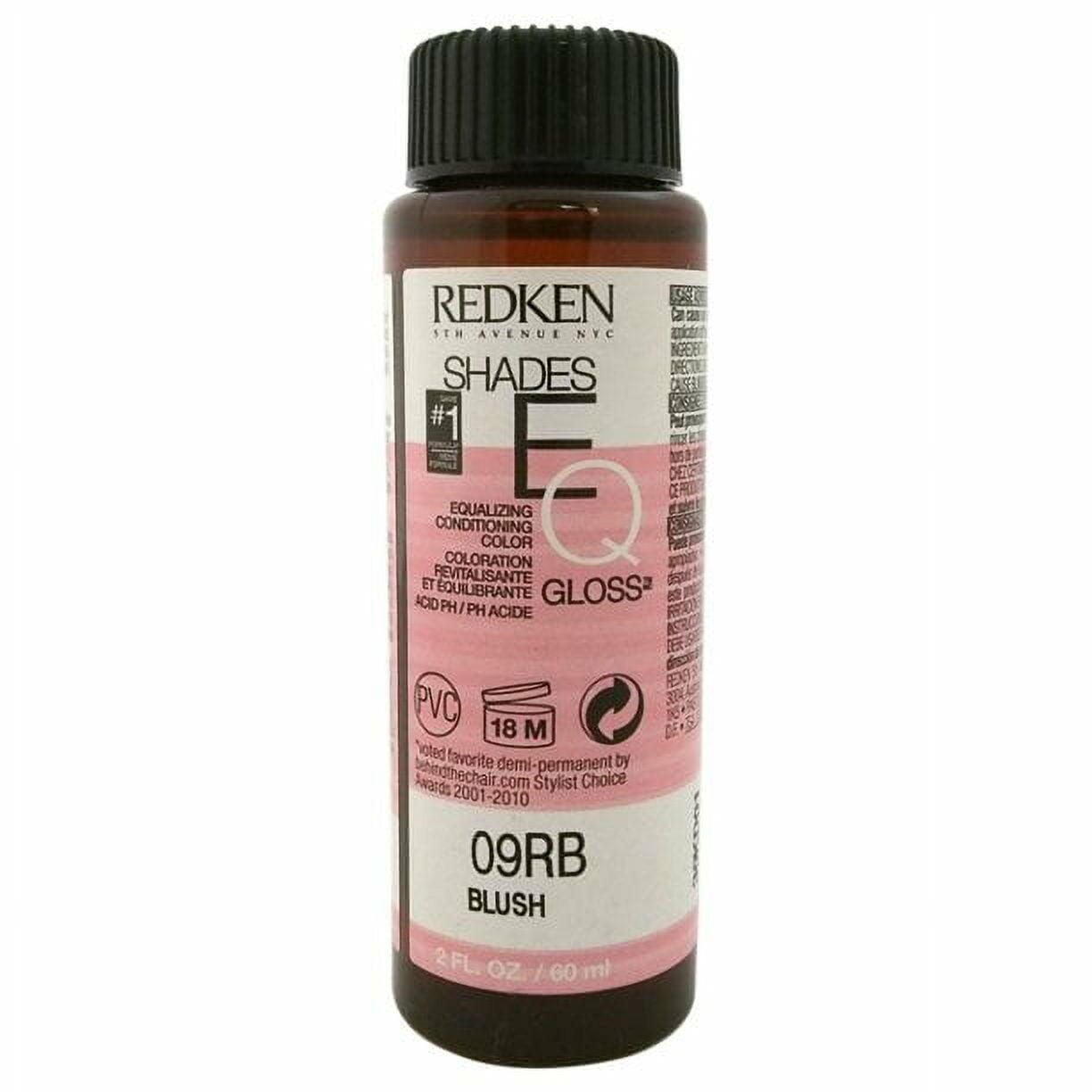 Redken Shades EQ Color Gloss 09RB Blush Equalizing Conditioning Color 2 oz