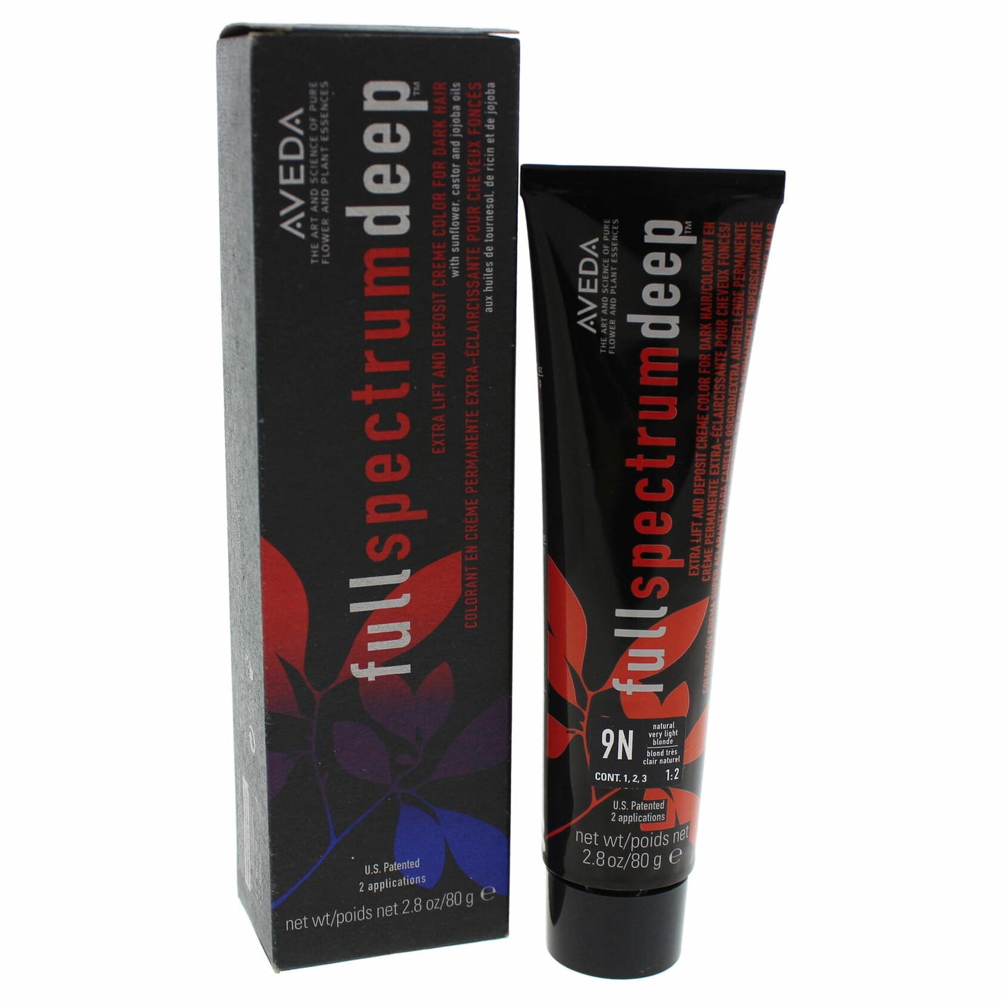 Full Spectrum Deep Creme Color For Dark Hair 9N - Natural Very Light Blonde