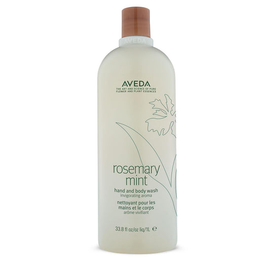 Aveda Rosemary Mint Hand & Body Wash, Liquid Hand Soap and Body Wash, 33.8 Fl Oz