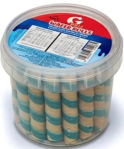 Abu Auf Vanilla Wafers, 35 Pieces, Perfect Snack for All Ages