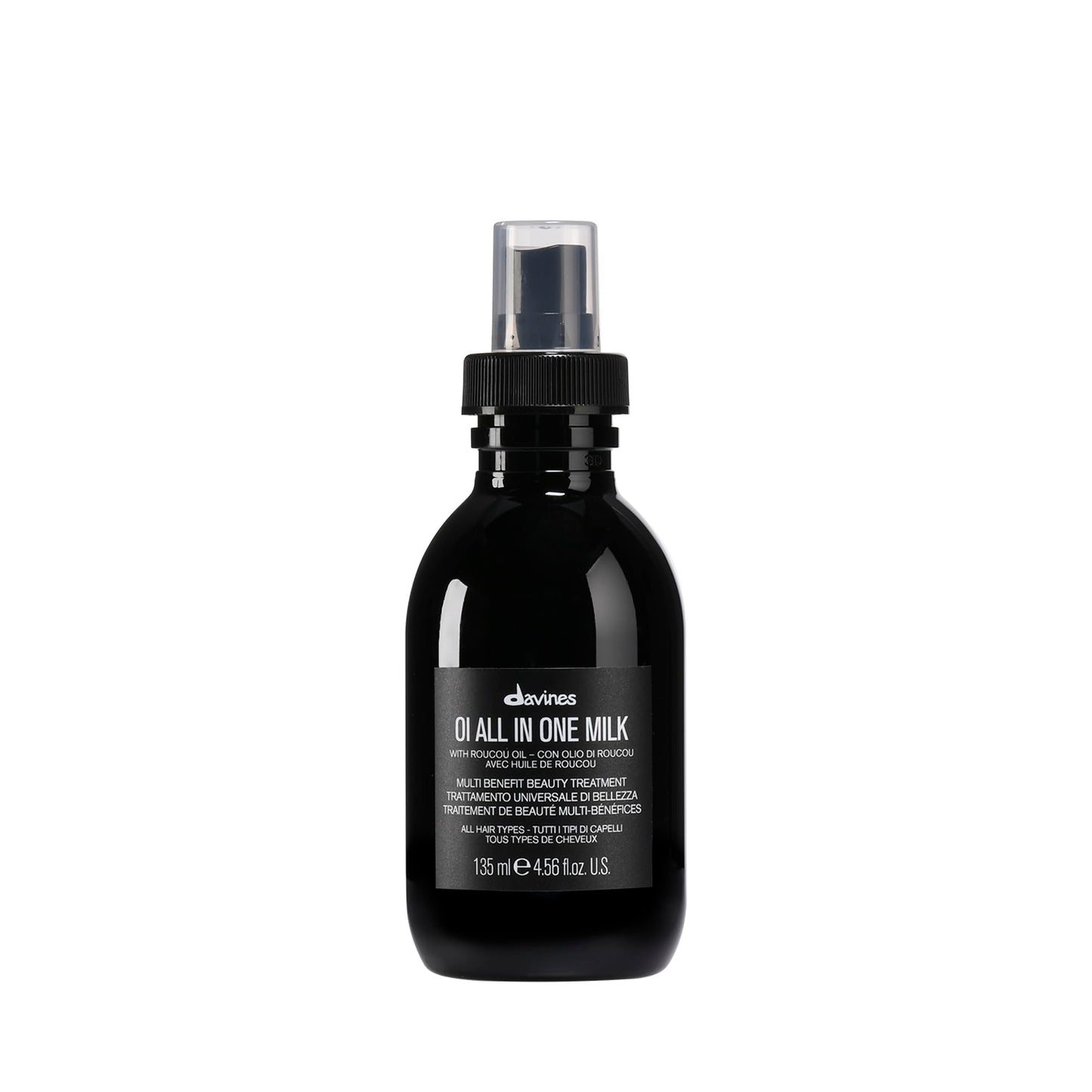 Davines OI All In One Milk, Hair Leave-in Milky Conditioner, 4.56 Fl Oz