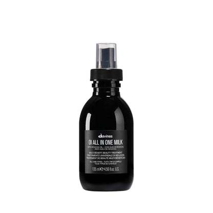 Davines OI All In One Milk, Hair Leave-in Milky Conditioner, 4.56 Fl Oz