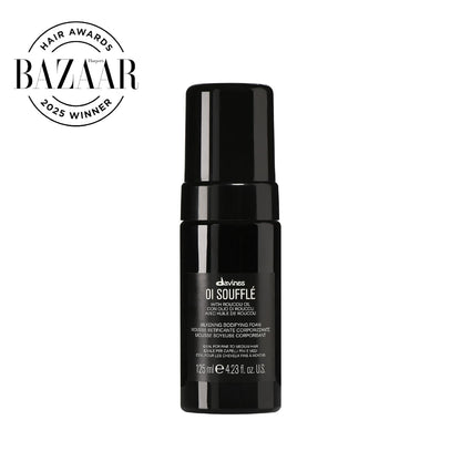 Davines OI Soufflé, Silkening Bodifying Foam for Fine to Medium Hair, 4.23 Fl Oz