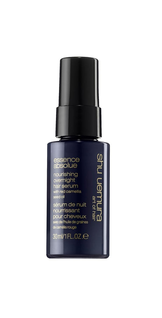 Shu Uemura Essence Absolue Nourishing Overnight Hair Serum, 1 OZ