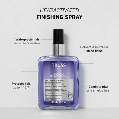 TRUSS Blond Revolution Impassable Heat Protectant Spray 3.3 fl oz