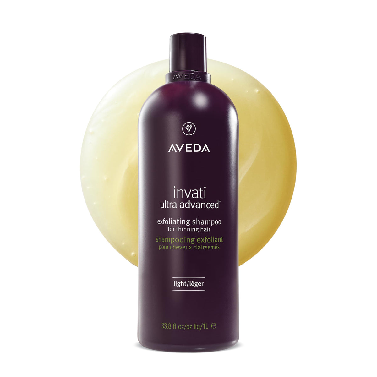 Aveda Invati Ultra Advanced Exfoliating Shampoo Light | Step 1 of 4 | Reduces Hair Loss by 77% | for Fine to Medium Thinning Hair Types | Normal to Oily Scalp | 95% Naturally Derived*, 33.8 Fl Oz
