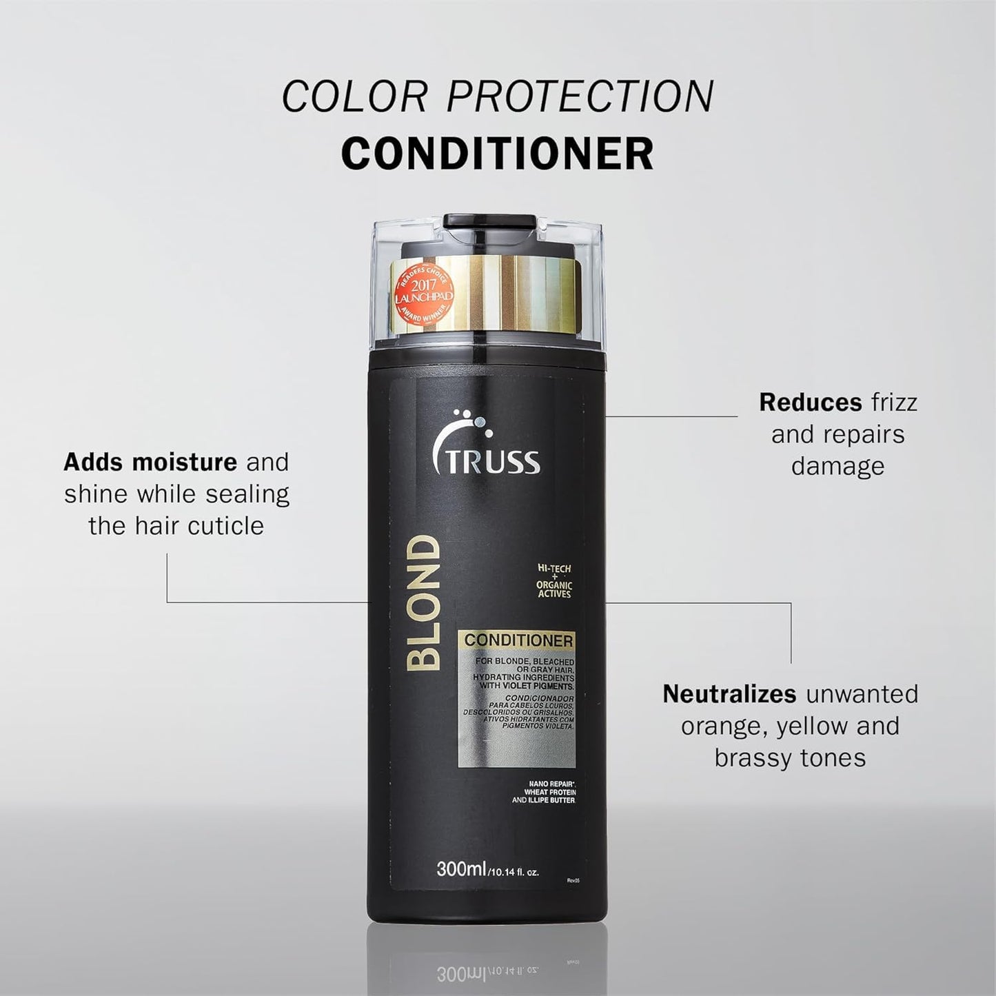 TRUSS Blond Conditioner Violet Purple Conditioner 10.14 OZ