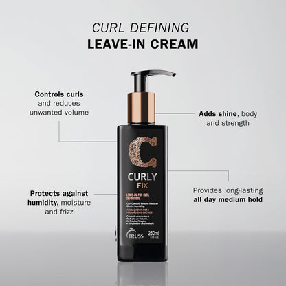TRUSS Curly Fix Leave-In Curl Defining Cream, Medium Hold