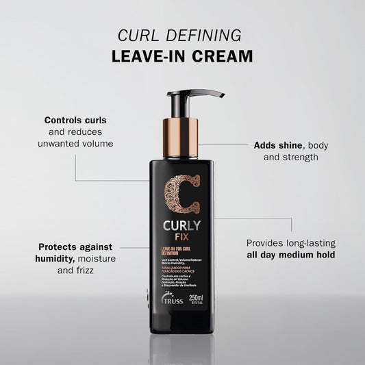 TRUSS Curly Fix Leave-In Curl Defining Cream, Medium Hold