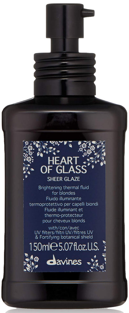 Davines Heart of Glass Sheer Glaze for Blonde Care, 5.07 fl. OZ
