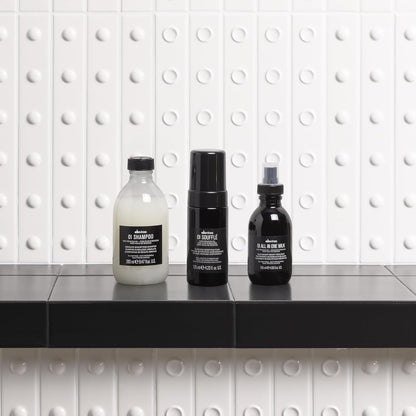Davines OI Soufflé, Silkening Bodifying Foam for Fine to Medium Hair, 4.23 Fl Oz