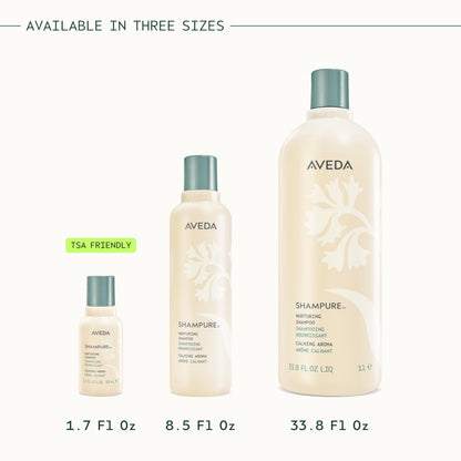 Aveda Shampure Nurturing Shampoo for Fine to Medium Hair, 33.8 Fl Oz