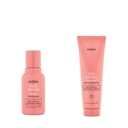 Aveda Nutriplenish Light Moisture Shampoo & Conditioner Duo Travel Size