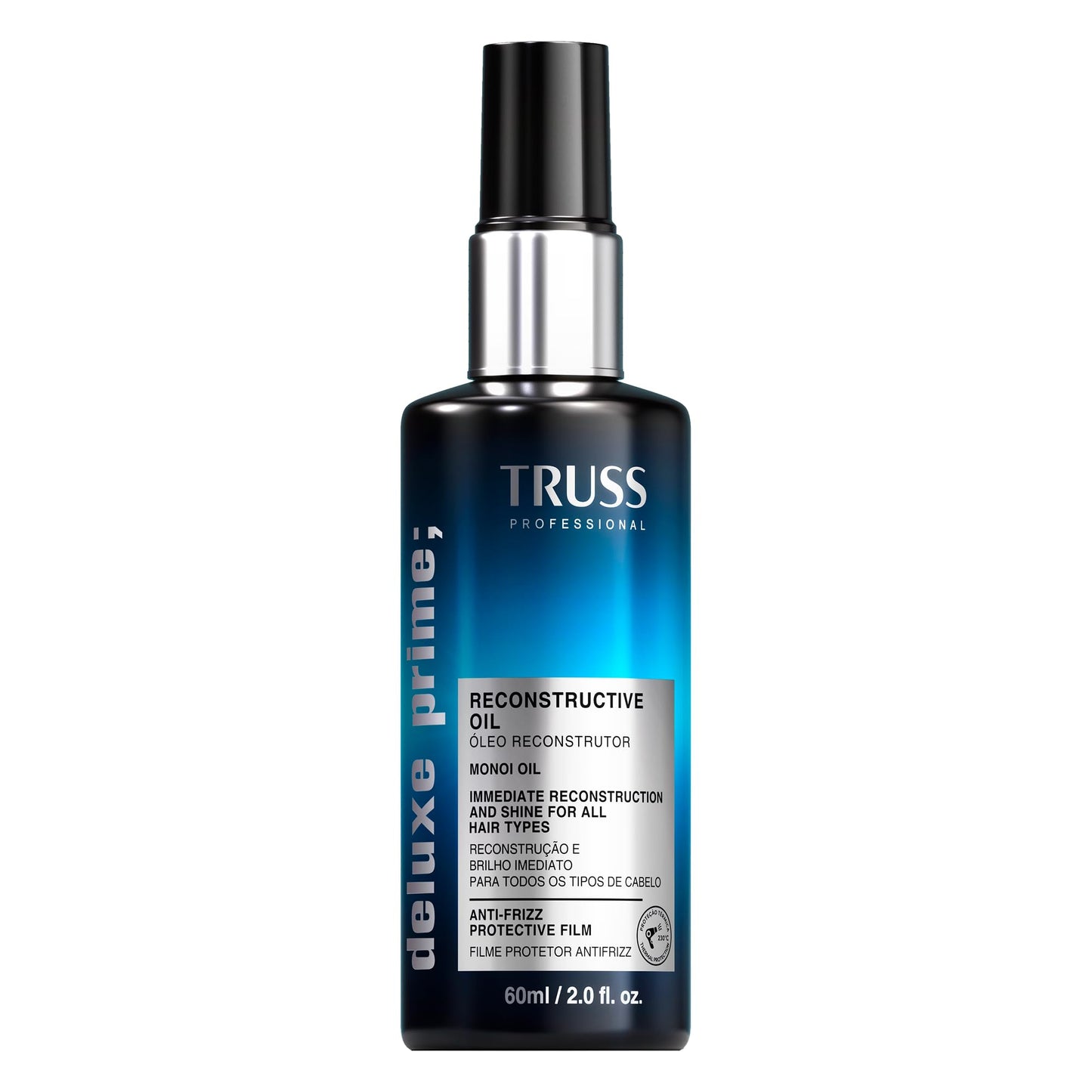 TRUSS Deluxe Prime Reconstructive Hair Oil for Damaged Hair 2 Fl OZ