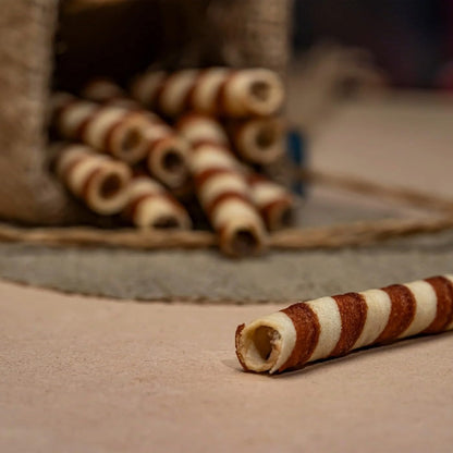 Abu Auf Hazelnut Wafer Rolls, 35 Pieces, Perfect for Gatherings and Parties