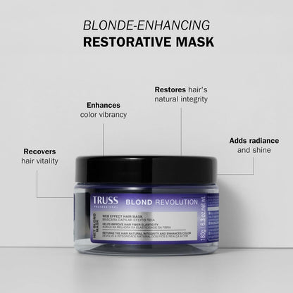 TRUSS Blond Revolution Net Blond Hair Mask 6.3 OZ