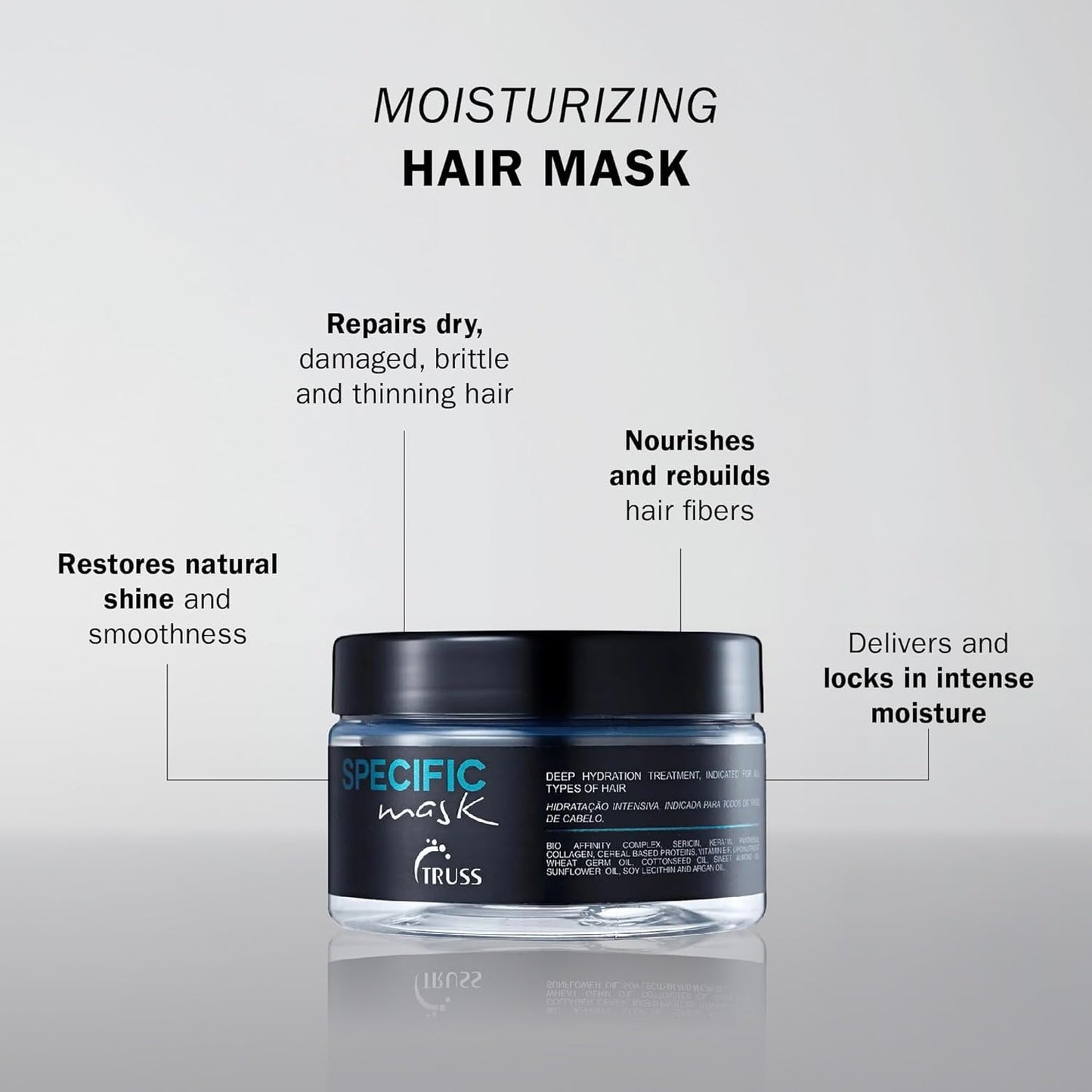 TRUSS Specific Deep Conditioning Hair Mask for Damaged Hair 6.35 OZ
