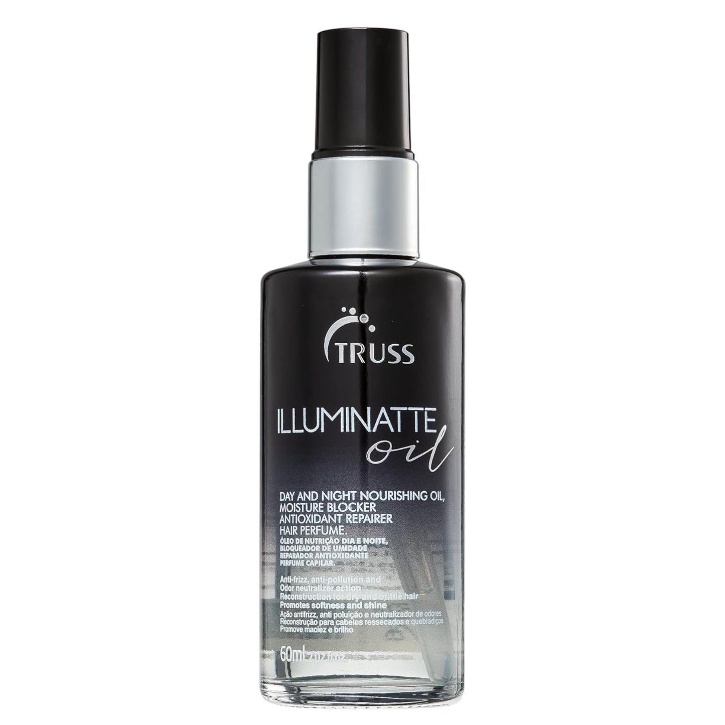 TRUSS Illuminatte Hair Oil For Damaged, Frizzy or Brittle Hair 2.02 Fl OZ