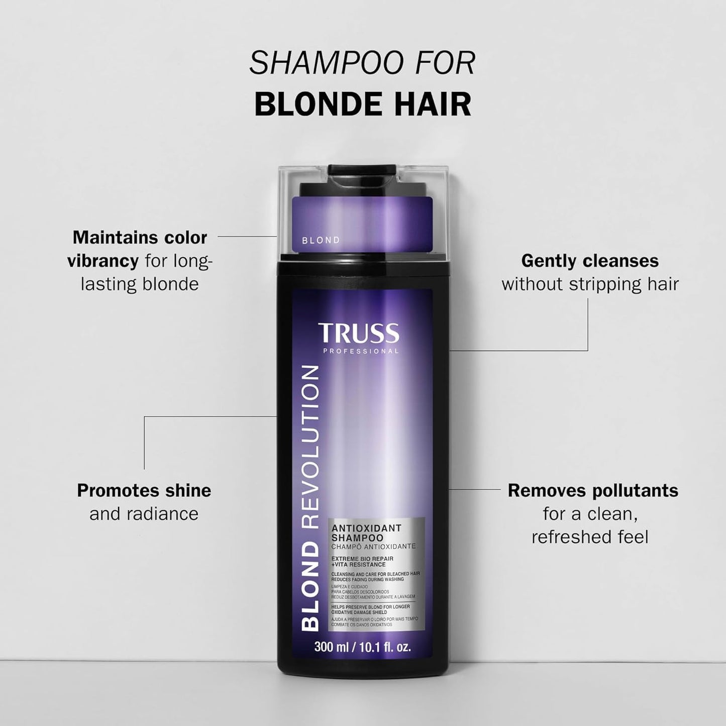 TRUSS Blond Revolution Blonde Shampoo 10 fl oz