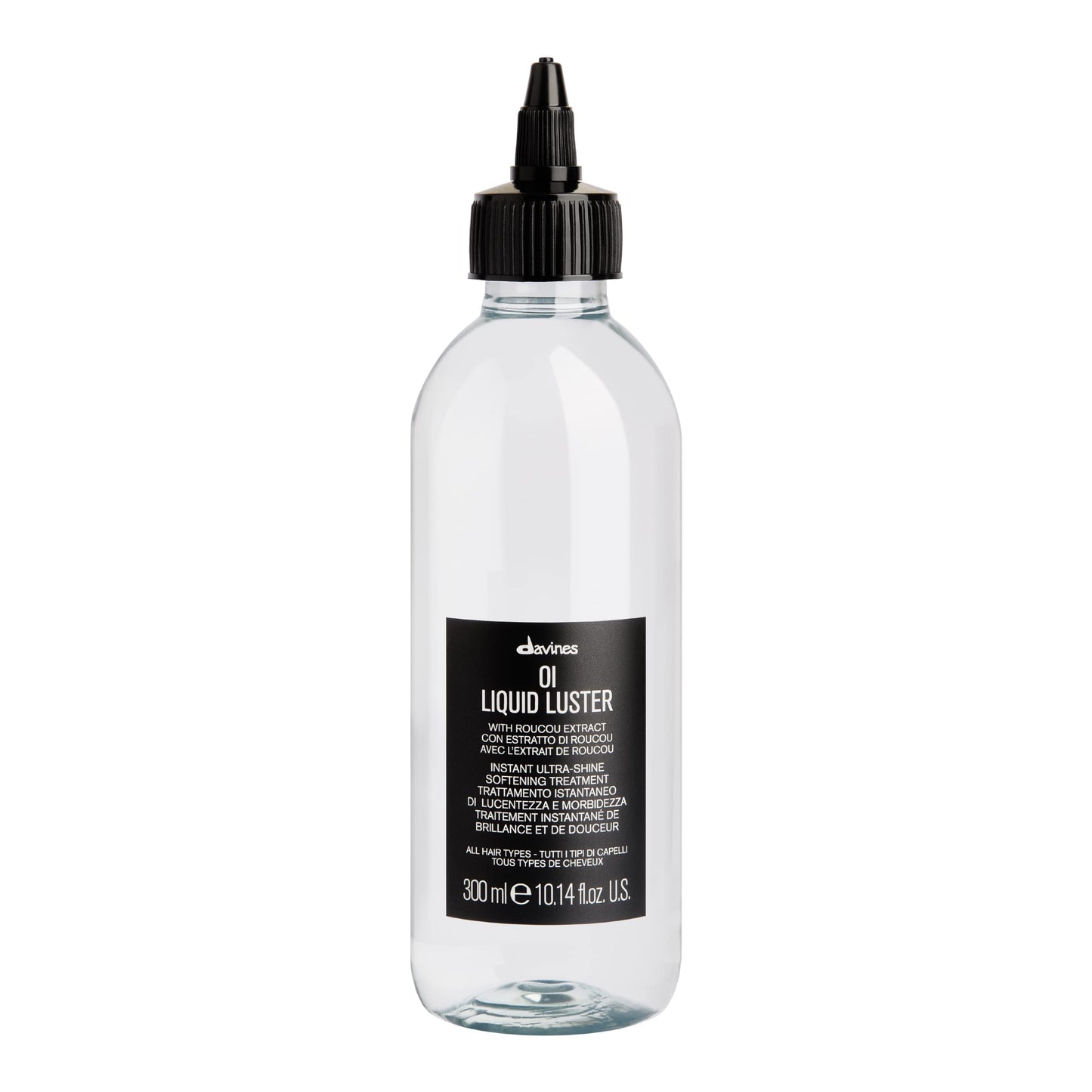 Davines OI Liquid Luster, Weightless Treatment for Instant Shine, 10.14 Fl Oz