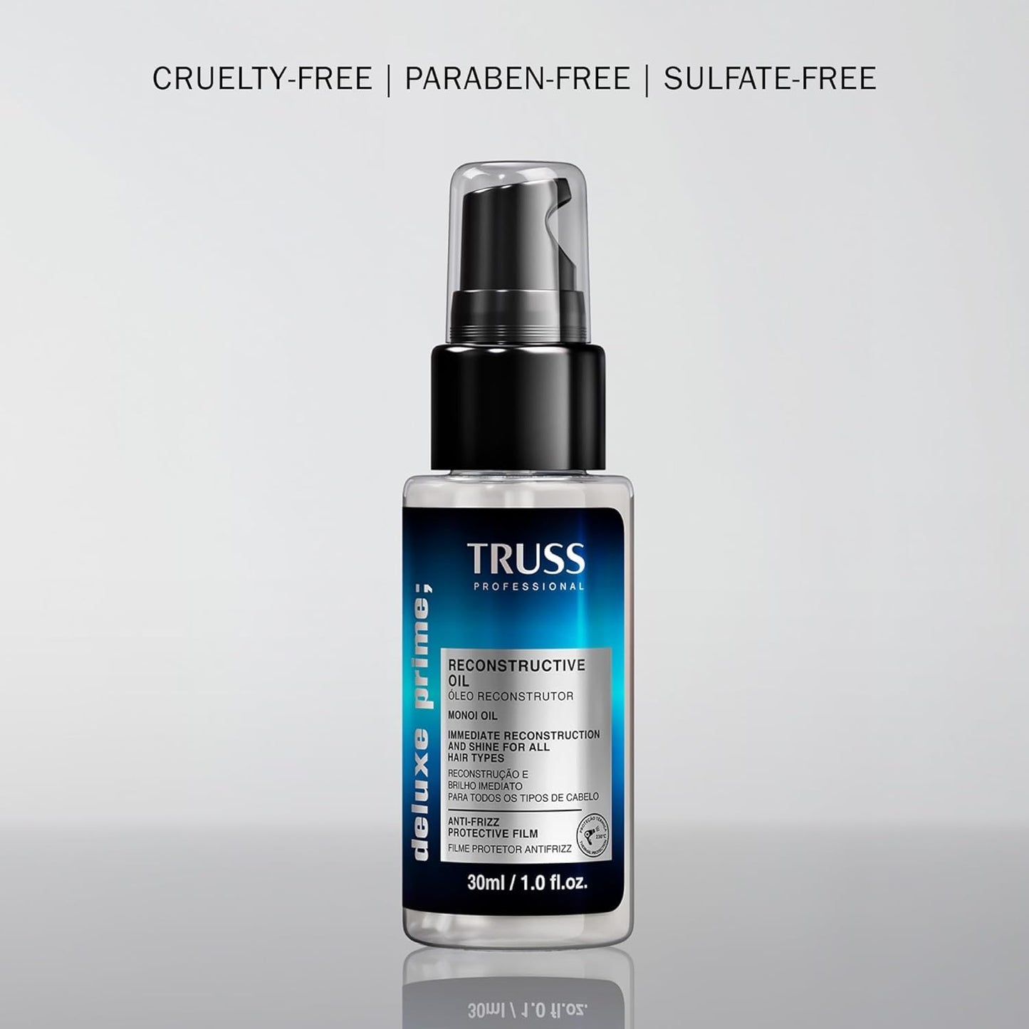 TRUSS Deluxe Prime Reconstructive Hair Oil for Damaged Hair 1 Fl oz