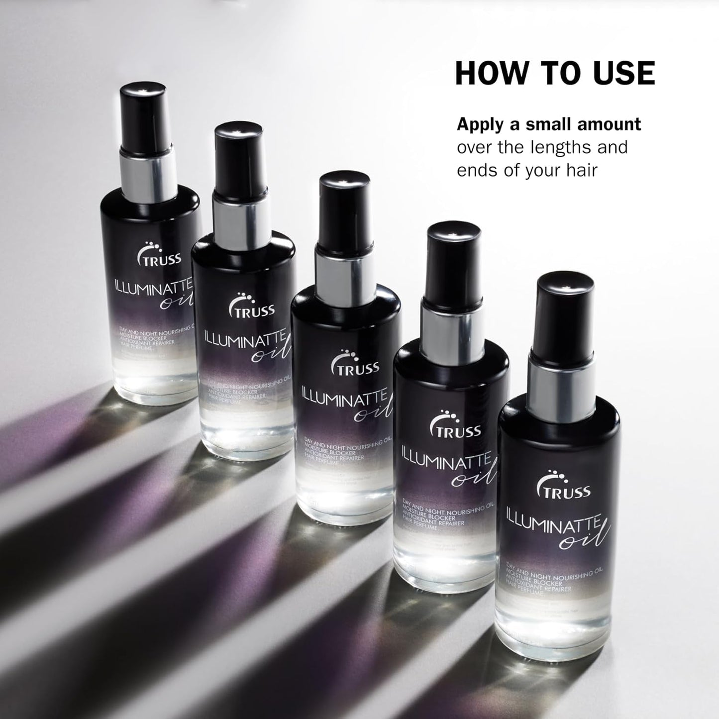 TRUSS Illuminatte Hair Oil For Damaged, Frizzy or Brittle Hair 2.02 Fl OZ