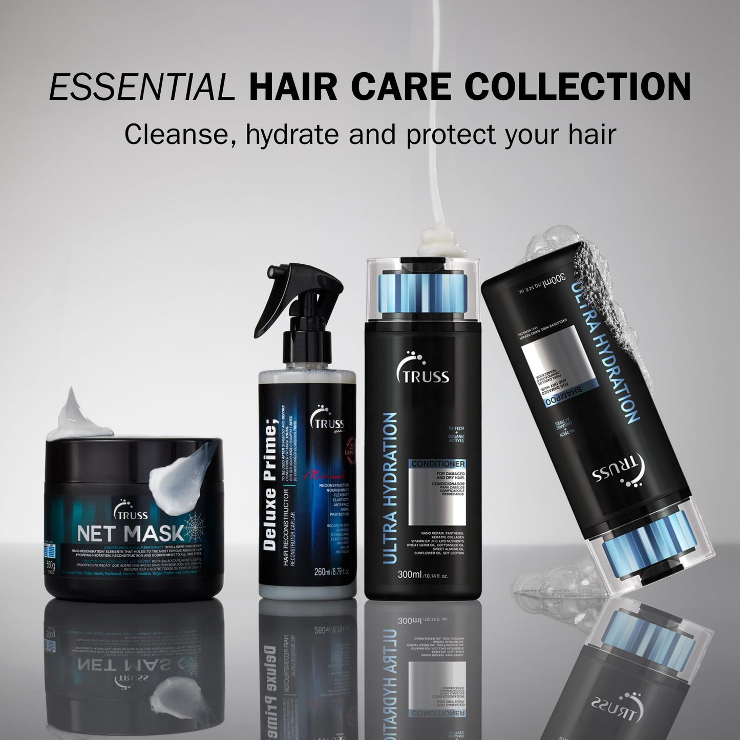 TRUSS Ultra Hydration Hair Conditioner for Dry, Damaged Hair 10.14 OZ