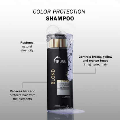 TRUSS Purple Shampoo & Toner for Blonde Hair 10.14 Fl OZ
