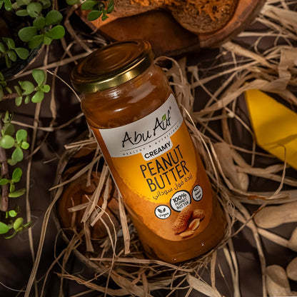 Abu Auf Peanut Butter, Creamy, All-Natural Ingredients, 330 gm
