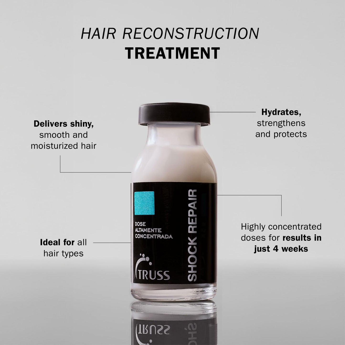 TRUSS Repairing Hair Serum 4 Ampoules