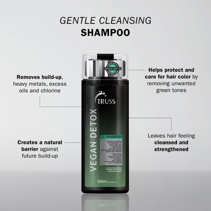 TRUSS Vegan Metal Detox Clarifying Shampoo 10.14 fl oz