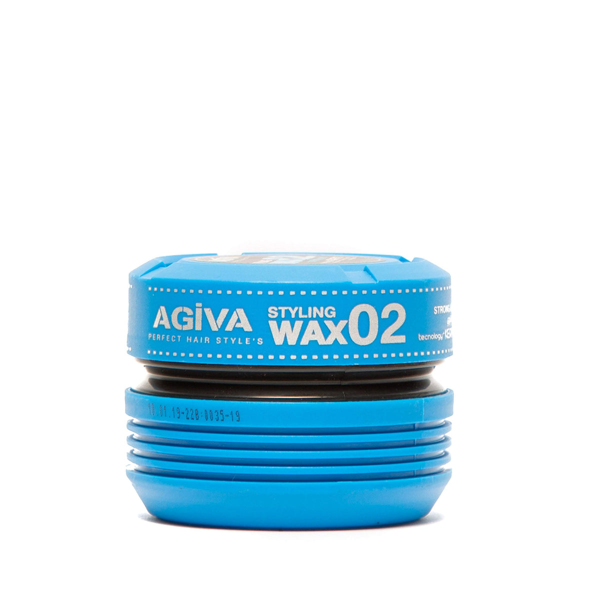 Agiva Hair Styling Crystal Wax 02 Strong Hold Wet Look Plus Keratin 6oz