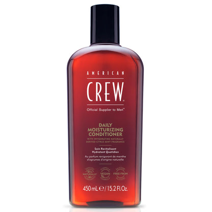 American Crew Men's Daily Moisturizing Conditioner, Citrus Mint, 15.2 fl oz