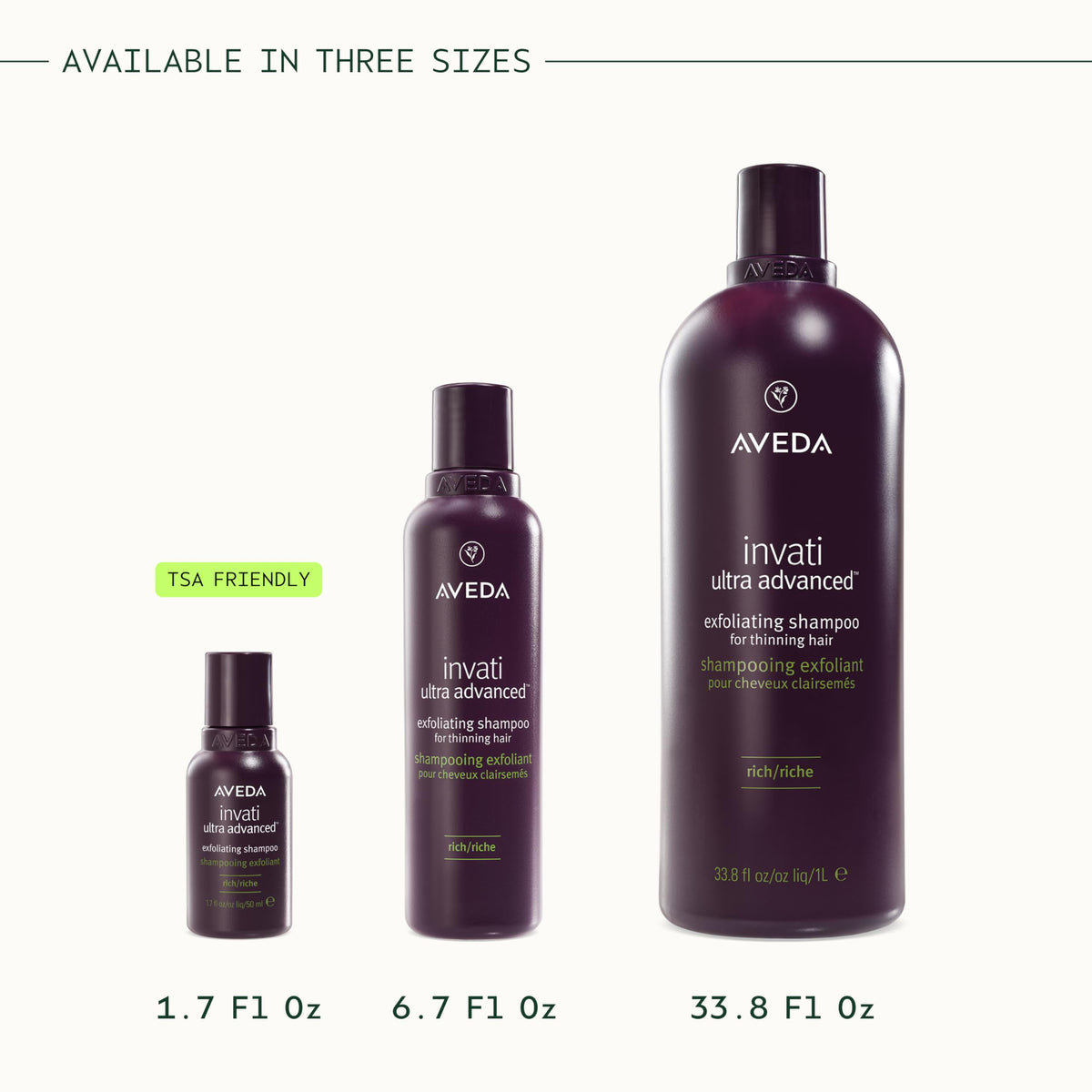 Aveda Invati Ultra Advanced Exfoliating Shampoo Rich 33.8 fl oz (1000ml)