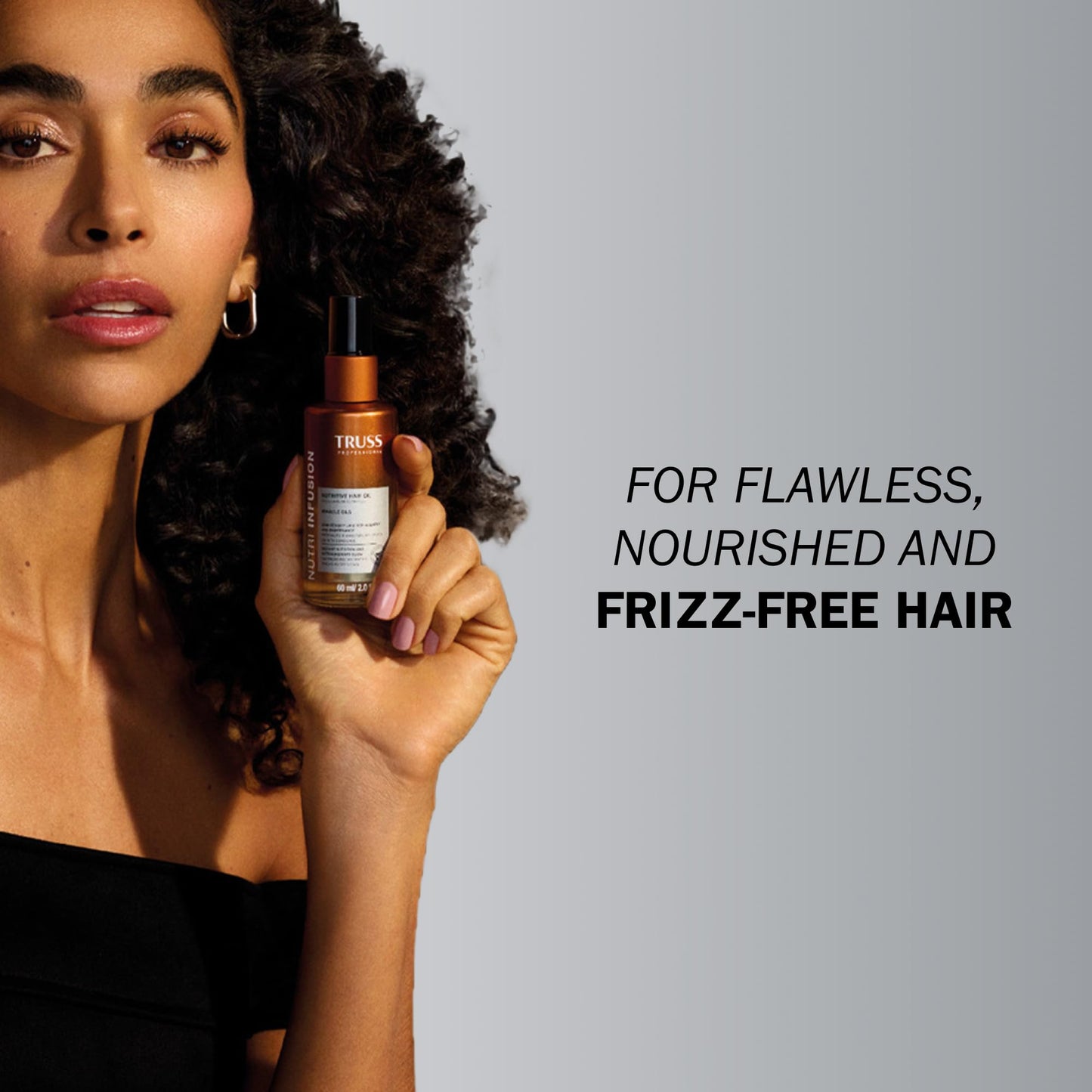 TRUSS Nutri Infusion Hair Oil for Damaged Hair 2 fl oz