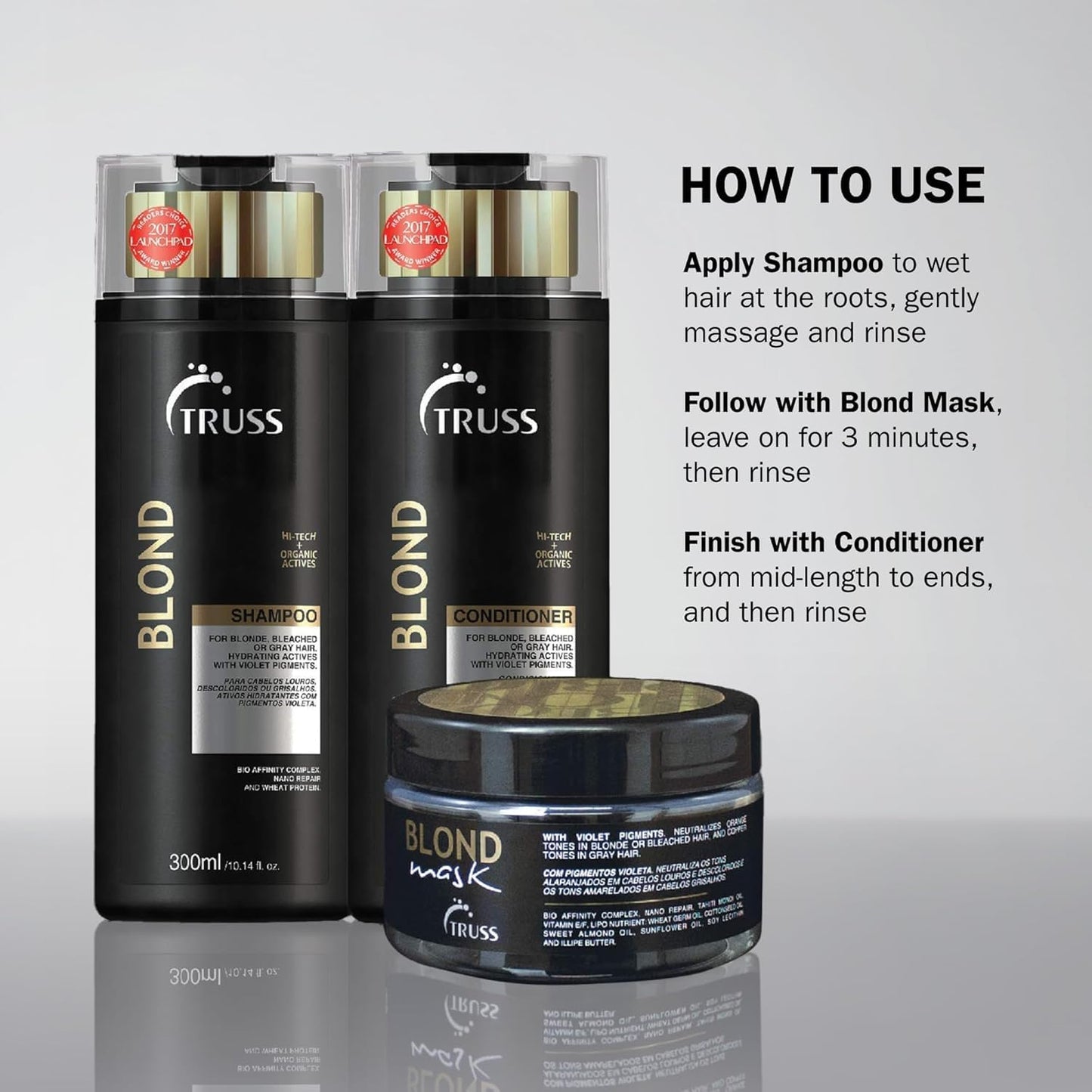 TRUSS Blond Conditioner Violet Purple Conditioner 10.14 OZ