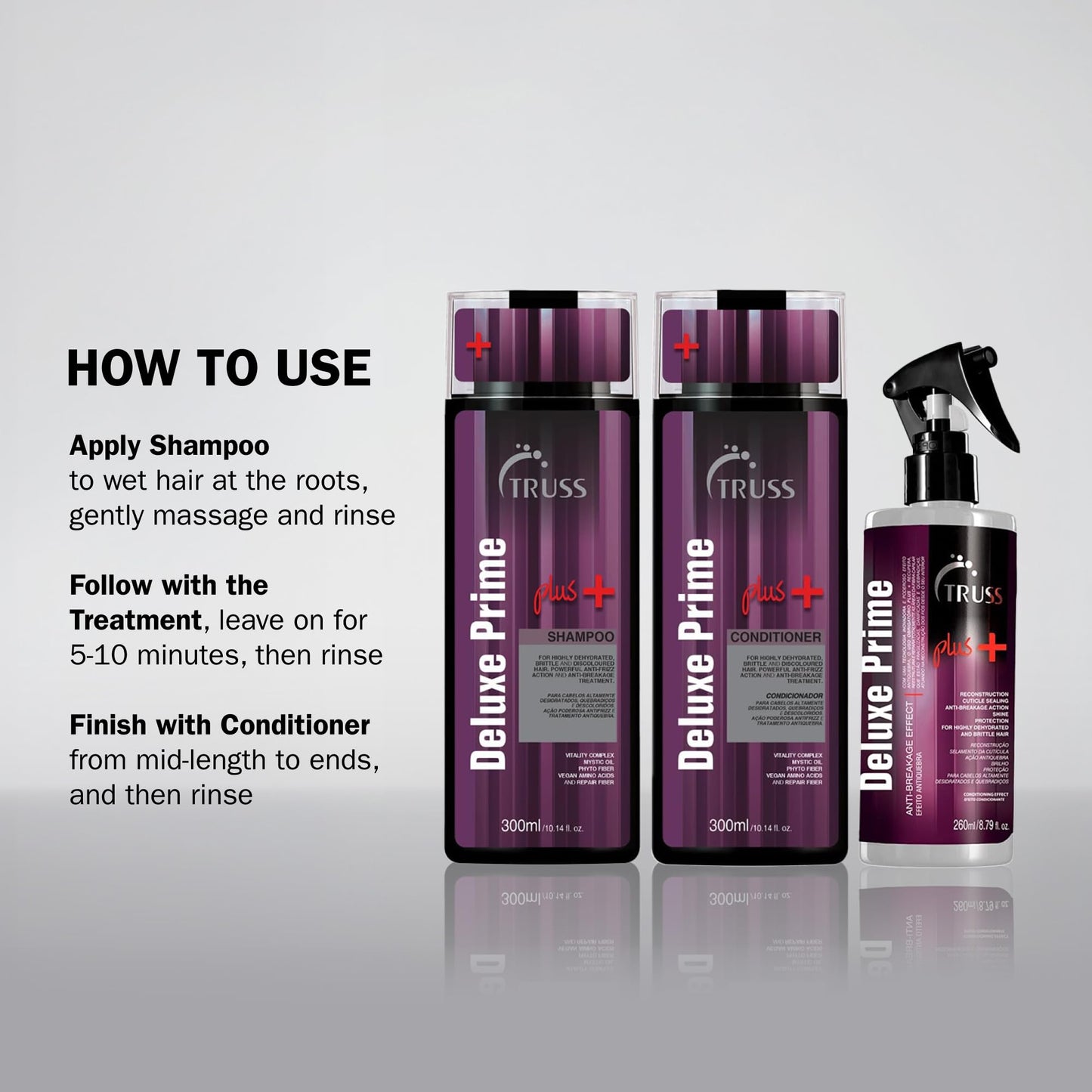TRUSS Deluxe Prime Plus Anti Breakage Hair Spray 8.79 OZ