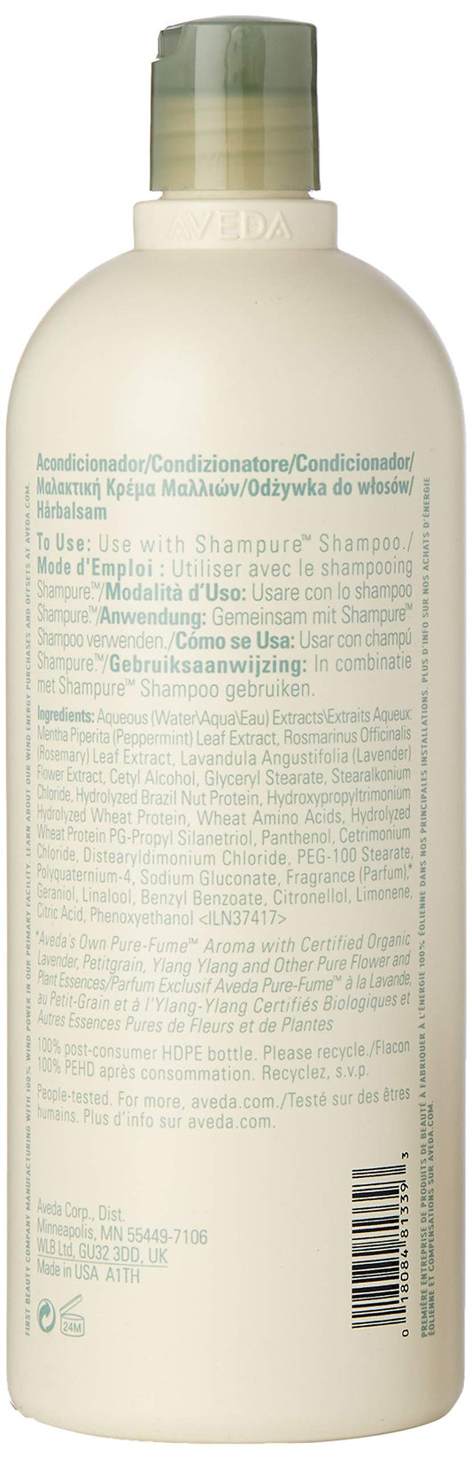Aveda Shampure Conditioner, 33.8-Ounce Bottle