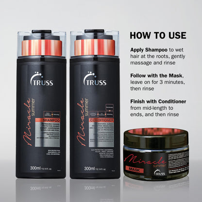 Truss Professional Miracle Summer Shampoo - 10.14 oz