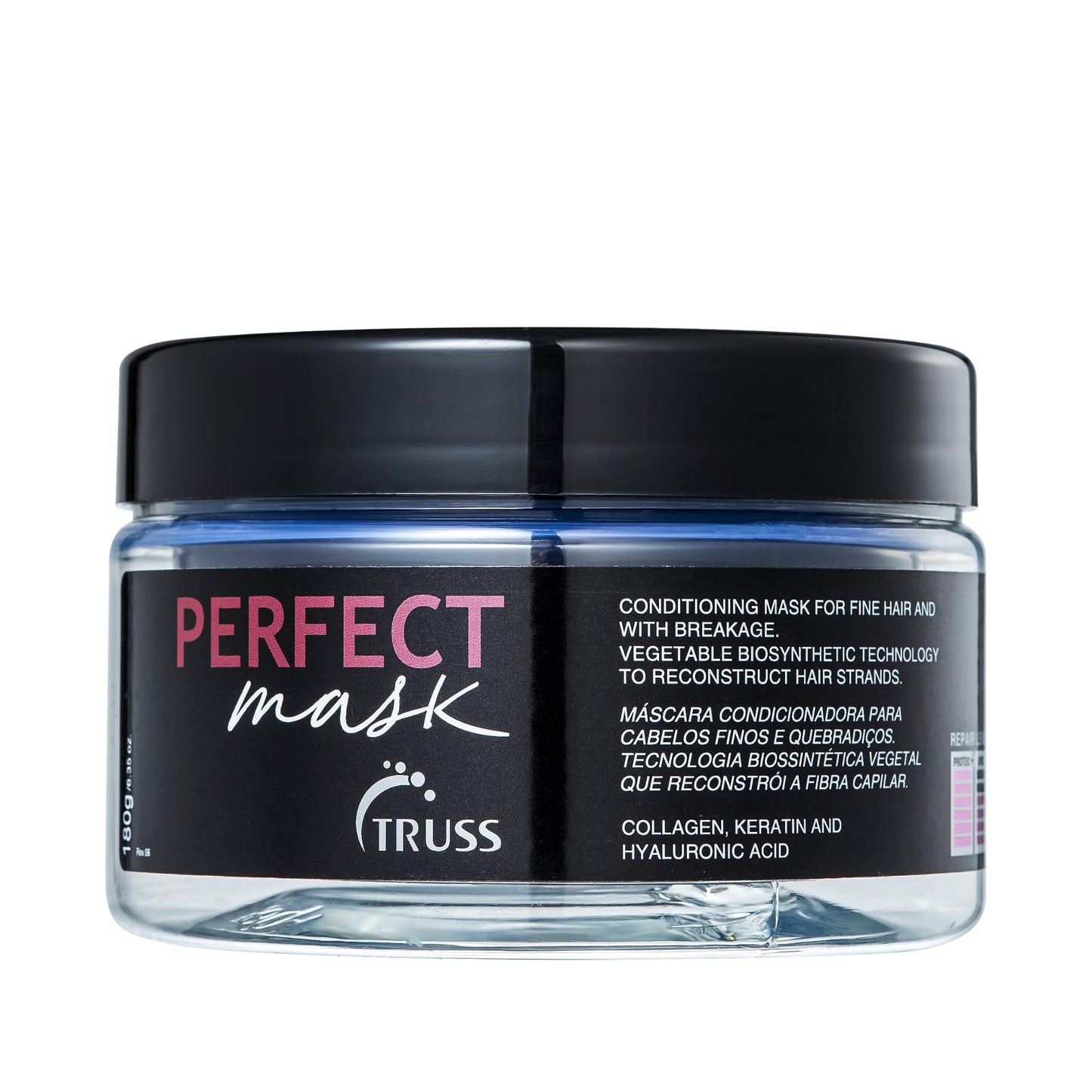 TRUSS Perfect Hair Mask with Collagen, Keratin & Hyaluronic Acid 6.35 OZ