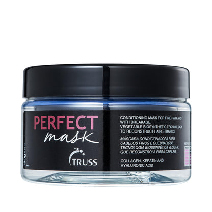TRUSS Perfect Hair Mask with Collagen, Keratin & Hyaluronic Acid 6.35 OZ