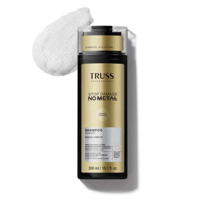 TRUSS No Metal Stop Damage Shampoo 300ml/10.1 fl.oz.
