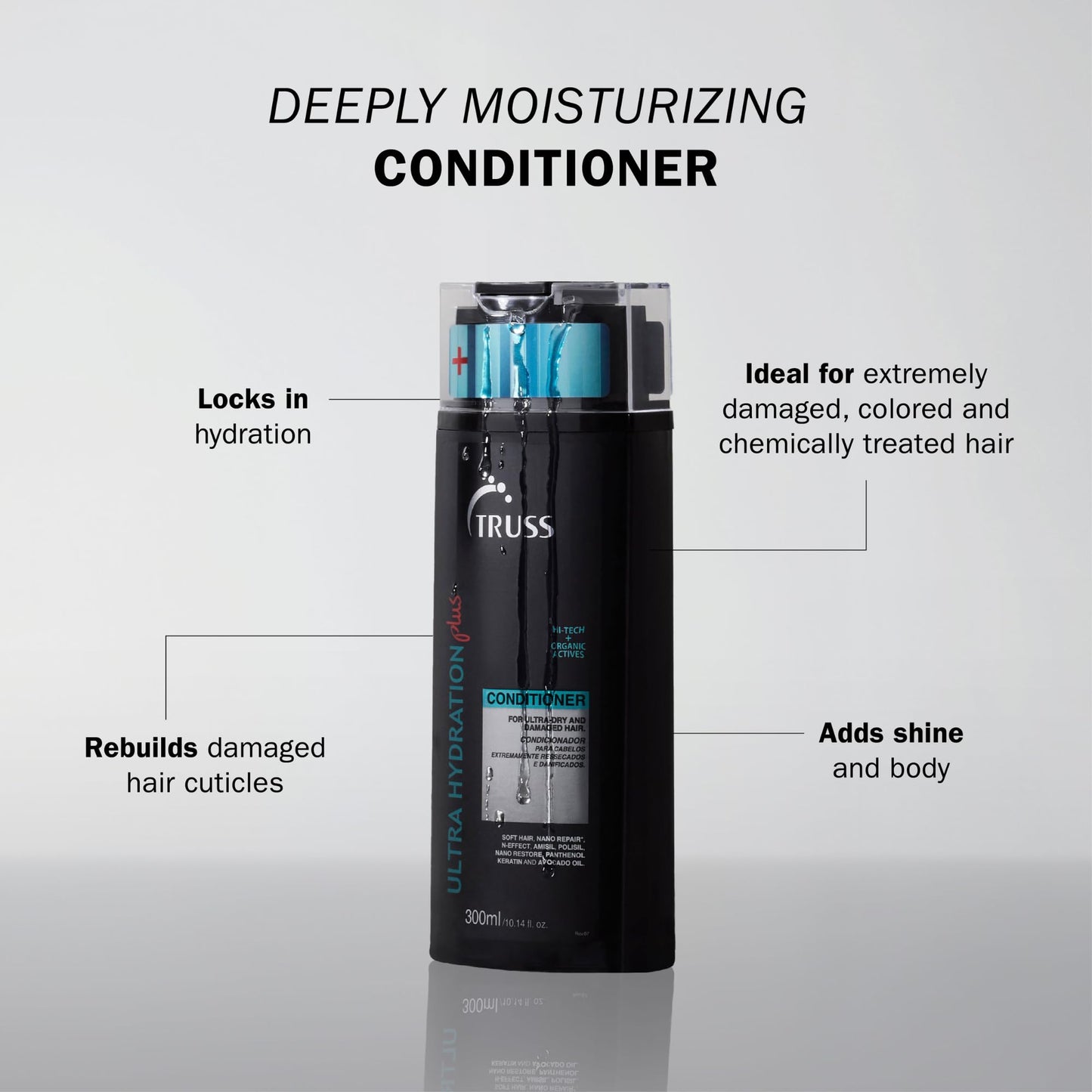 TRUSS Ultra Hydration Plus Hair Conditioner 10.14 OZ